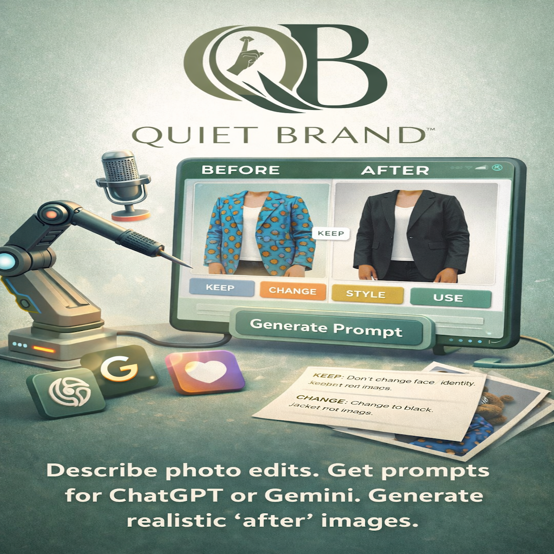 AI Photo Editing Prompt Builder